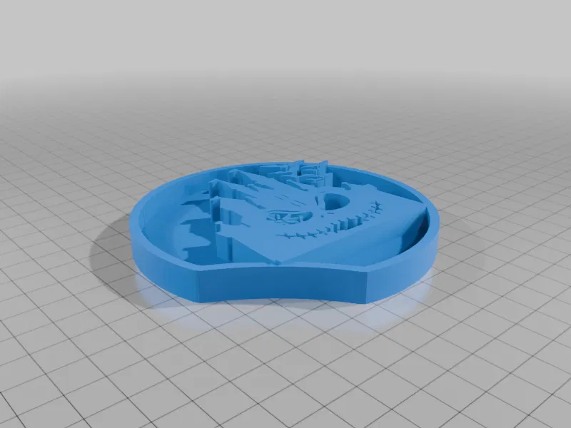 Mô Hình Tai Chuột Mickey Lâu Đài Jack Skellington 3D - Image 1