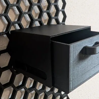 HSW Honey Comb Storage Wall Infinity Kippbox V2