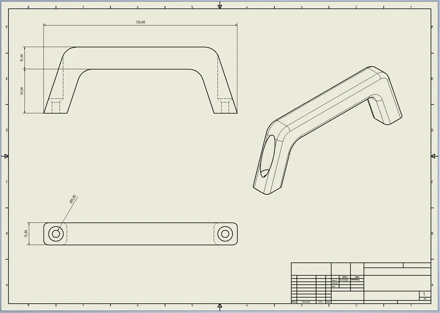 Tay Nắm Cửa In 3D - Đơn Giản, Tiện Dụng & Cá Tính - Image 2