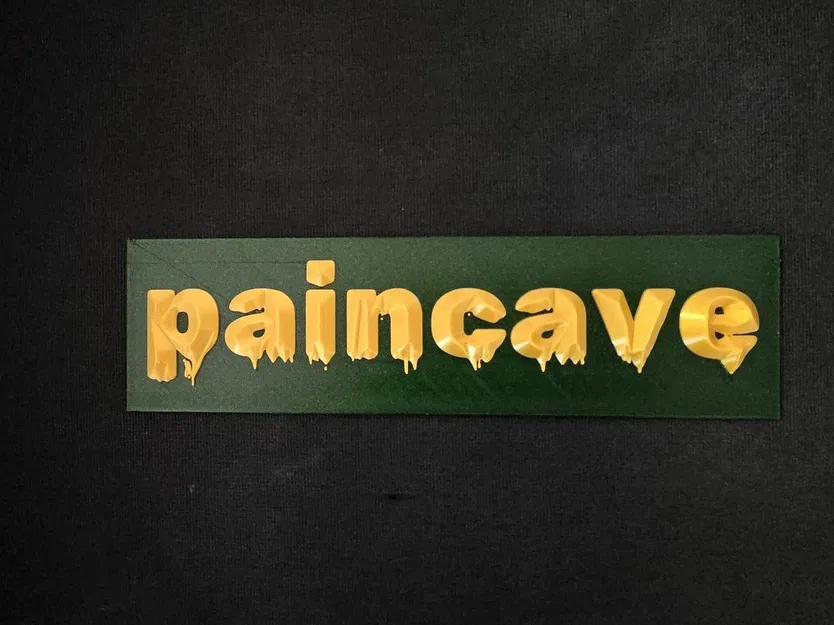 Bảng treo phòng Paincave (PainCave Room Sign) - Image 1
