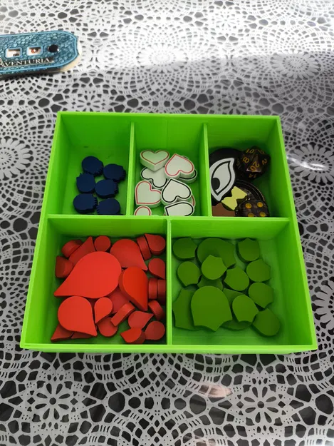 Aventuria: Curse of the Desert – Khay Insert/Token Tray cho linh kiện - Image 2