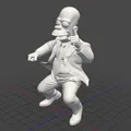Mô Hình 3D Homer Simpson Mặc Vest - In 3D - Thumbnail 4