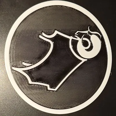 Lót ly Derby County - Đế lót ly in 3D độc đáo