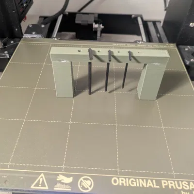 Giá treo/khay giữ Allen key tối giản (Allen key holder)