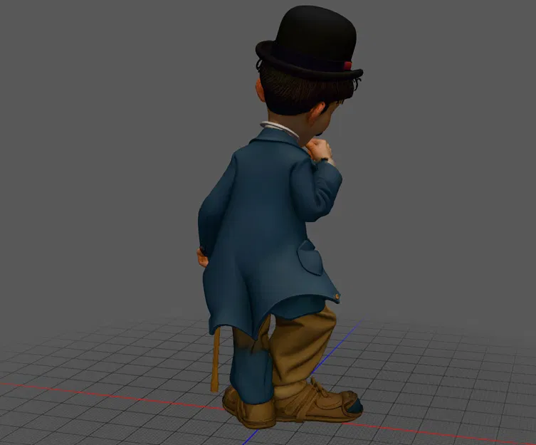 Mô Hình 3D Charlie Chaplin Sống Động - Quà Tặng Ý Nghĩa - Image 4