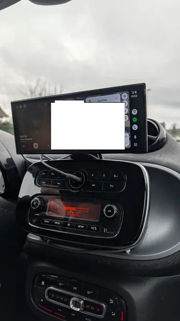 Giá đỡ màn hình Ottocast cho Smart Forfour - Image 1