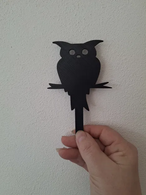 Halloween 18 – Trang trí cú mùa thu/Halloween in 3D (BasicPLA) - Image 1