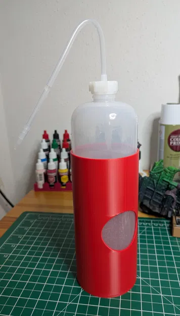 Wash bottle tube – Ống bảo vệ chống bắn/té cho chai rửa - Image 1