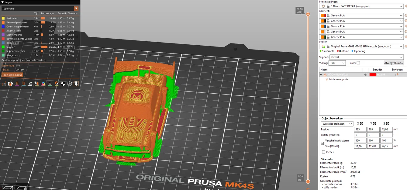 Bodykit Xe RC Drift Jiabaile Tỷ Lệ 1/43 Theo Phong Cách Hoonigan - Image 4