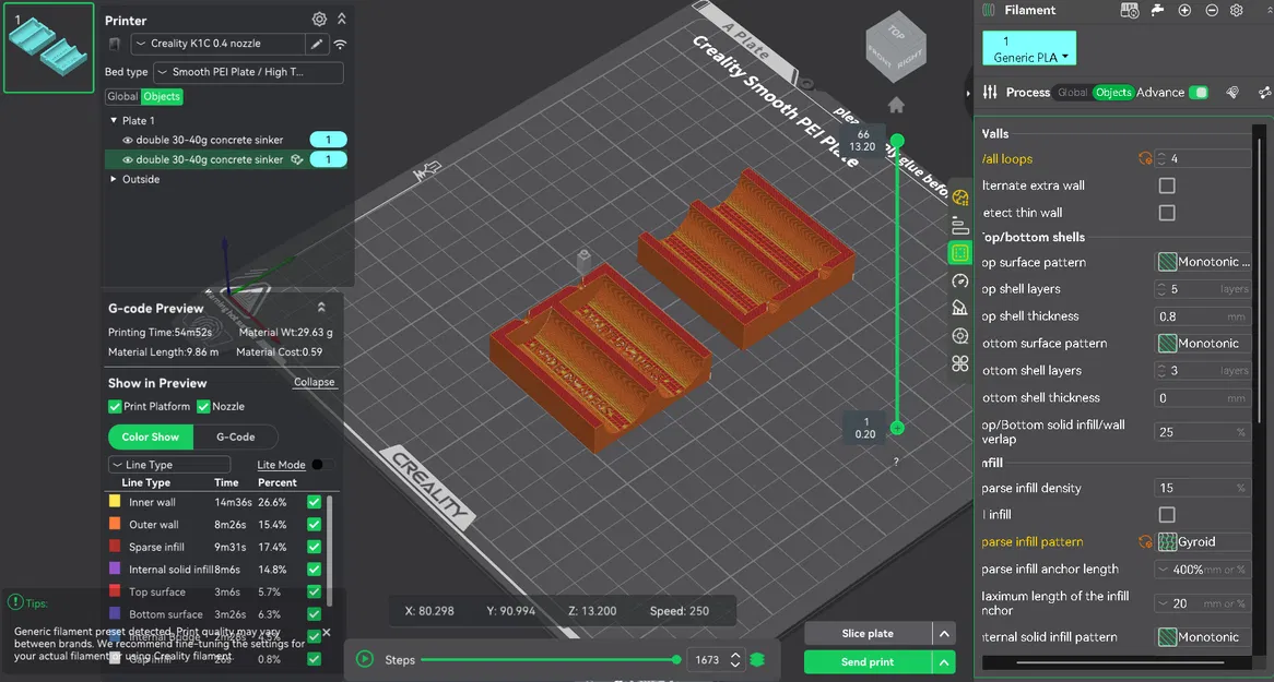 Khuôn Đúc Chì Câu 30 Gram Bằng Bê Tông - Image 2