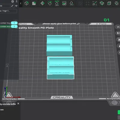 Khuôn Đúc Chì Câu 30 Gram Bằng Bê Tông