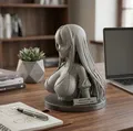 Mô hình 3D Tượng Bán Thân Cô Gái Anime Quyến Rũ - Thumbnail 1
