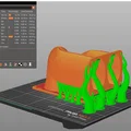 Ống góp xả khói tủ Prusa Core One ra ống mềm 120mm - Thumbnail 8