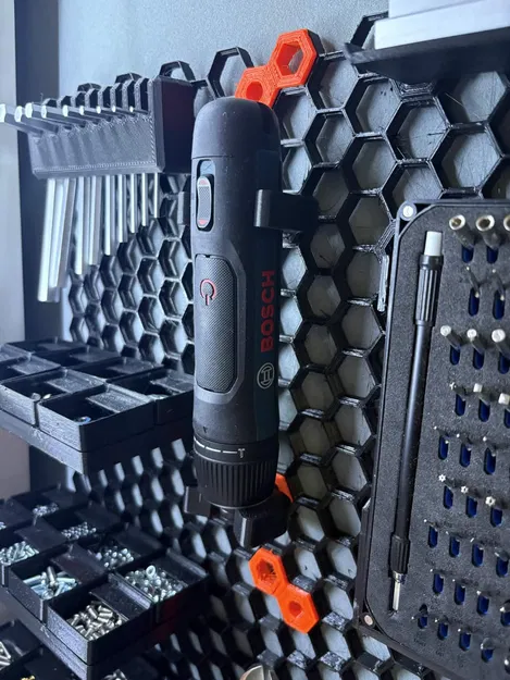 Giá đỡ máy vặn vít Bosch GO gắn Honeycomb Storage Wall - Image 1