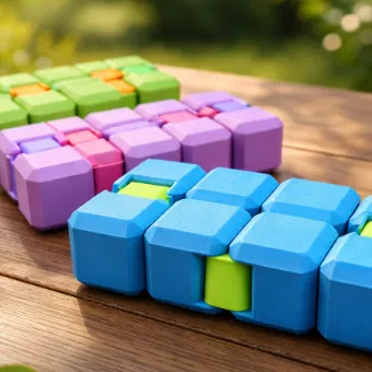 Khối Lật Vô Cực Fidget Cube In 3D Miễn Phí