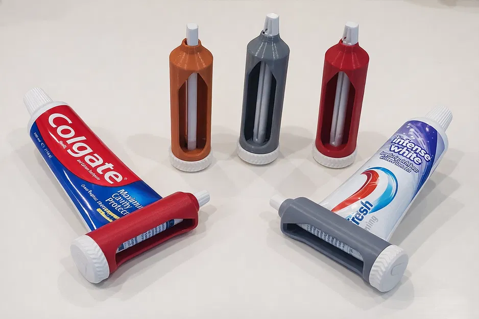 Toothpaste Squeezer universal – compatible Colgate/Aquafresh – dễ in - Image 1