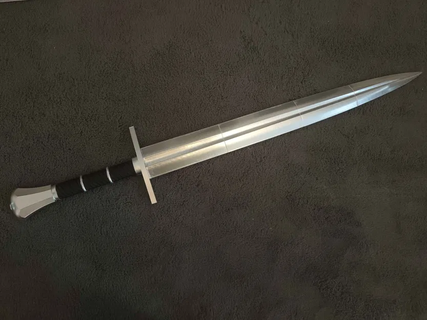 Mô Hình Kiếm Trung Cổ 3D - Tái Hiện Vũ Khí Hiệp Sĩ - Image 1