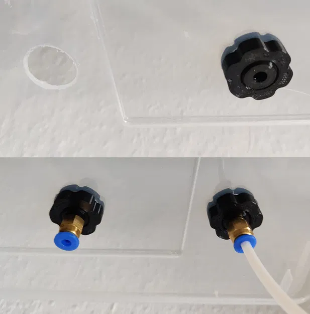 Filament Feedthrough – Đầu luồn filament cho dry box - Image 1