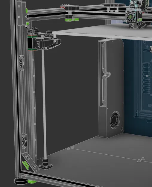 Bộ sưởi buồng (Chamber Heater) cho Ratrig Vcore 4 - Image 2