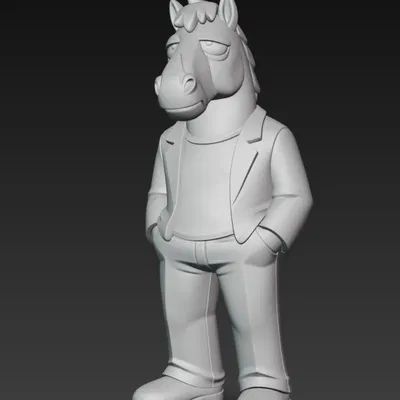 Mô hình 3D BoJack Horseman - Phiên bản độc đáo cho fan