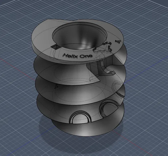 Kệ Trưng Trang Sức Hình Xoắn Ốc Đa Năng - Image 1