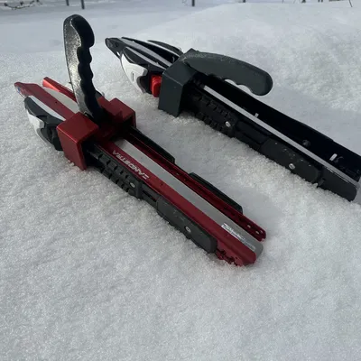 Giá xách Nordic skates (Skridskohållare) in 3D