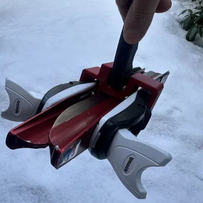 Giá xách Nordic skates (Skridskohållare) in 3D