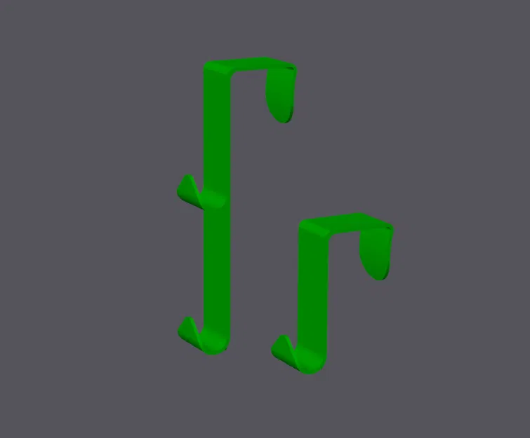 Móc Treo Quần Áo Sau Cửa Đa Năng - Tiện Lợi, Gọn Gàng - Image 1