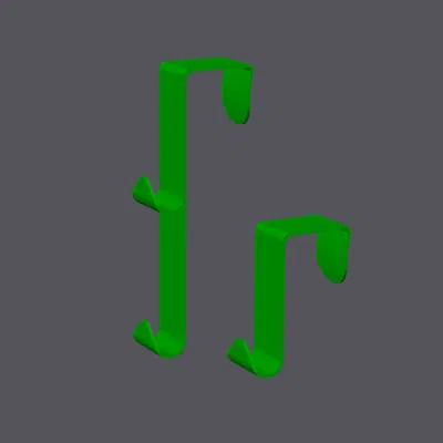 Móc Treo Quần Áo Sau Cửa Đa Năng - Tiện Lợi, Gọn Gàng