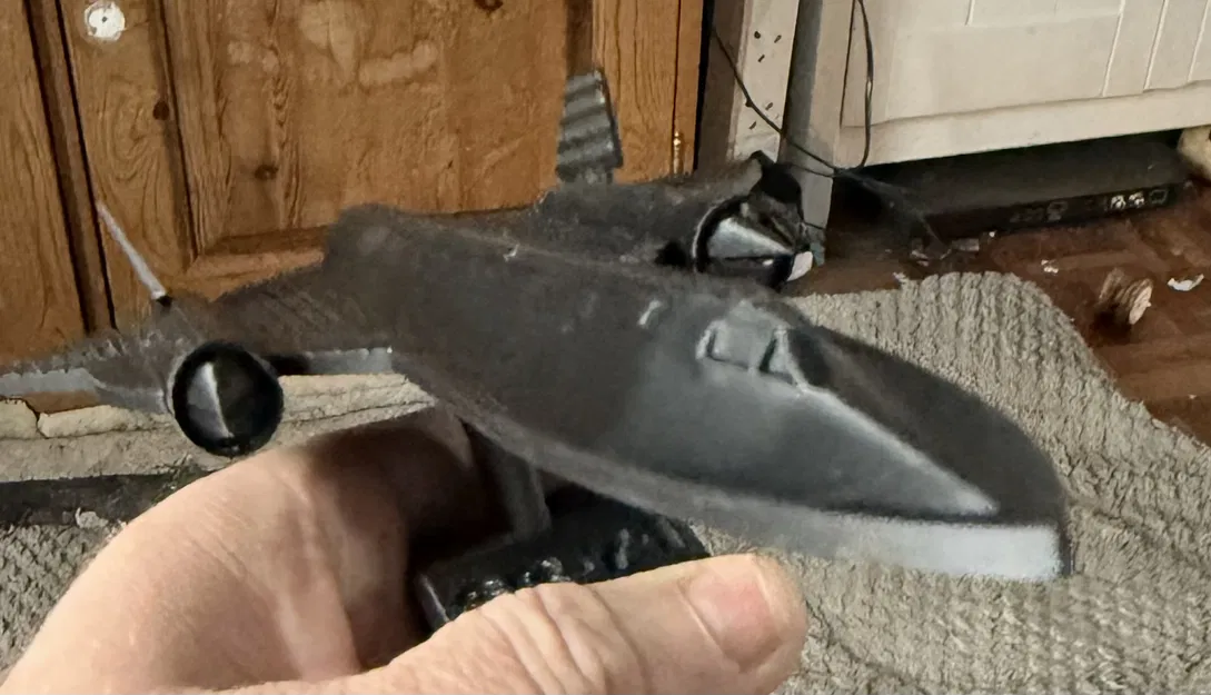 Mô Hình Máy Bay SR-71 Blackbird Tỉ Lệ 1:72 In 3D - Image 1