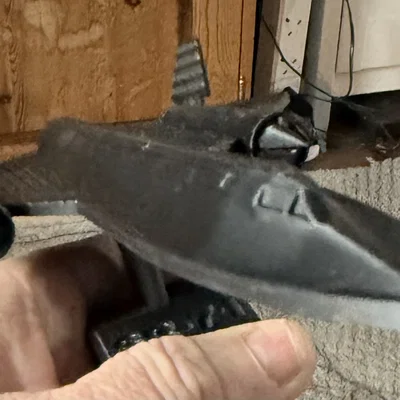 Mô Hình Máy Bay SR-71 Blackbird Tỉ Lệ 1:72 In 3D