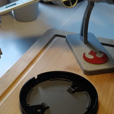 IKEA MITTLED Glue-On Clip-In Backplate (Backplate dán keo, bấm ngàm)