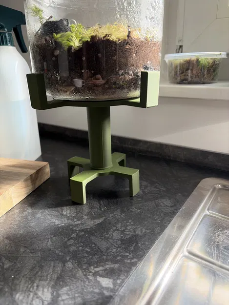 Chân đế chậu cây mini 3D - Nâng tầm không gian xanh - Image 1