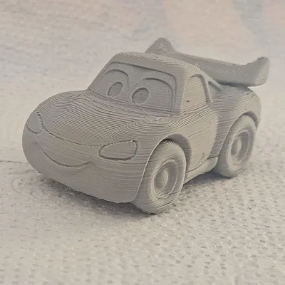 Xe Hơi Đồ Chơi In 3D Ngộ Nghĩnh, Tươi Cười