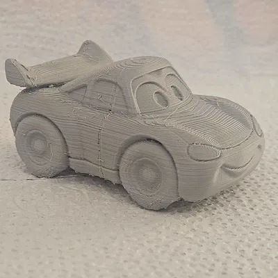 Xe Hơi Đồ Chơi In 3D Ngộ Nghĩnh, Tươi Cười