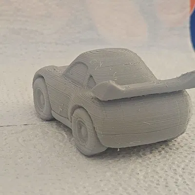 Xe Hơi Đồ Chơi In 3D Ngộ Nghĩnh, Tươi Cười