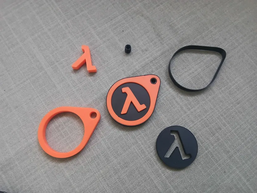 Half-Life_keychain – Móc khóa Half-Life (NO AMS) - Image 1