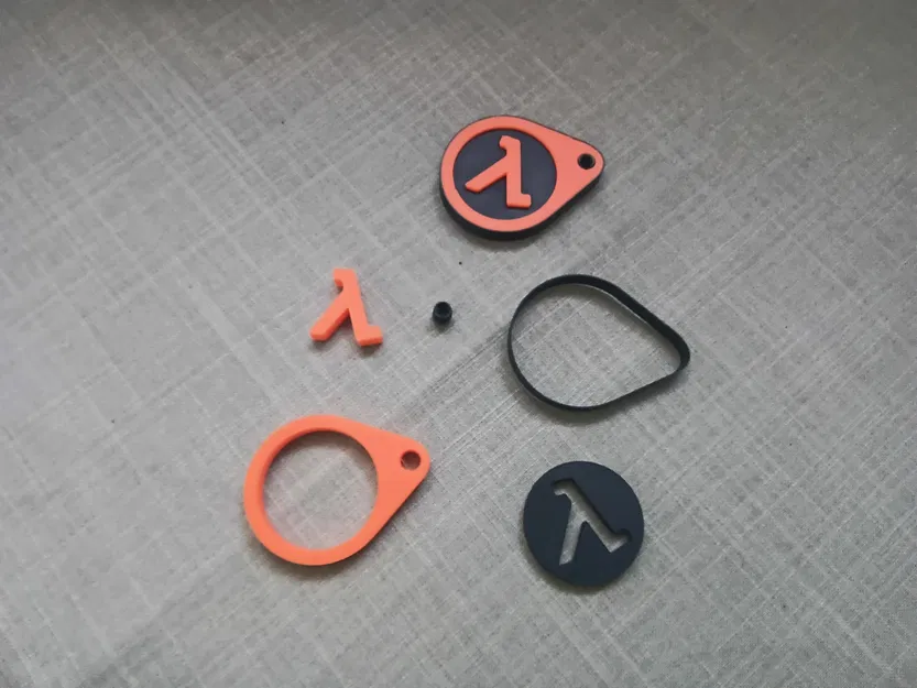 Half-Life_keychain – Móc khóa Half-Life (NO AMS) - Image 2