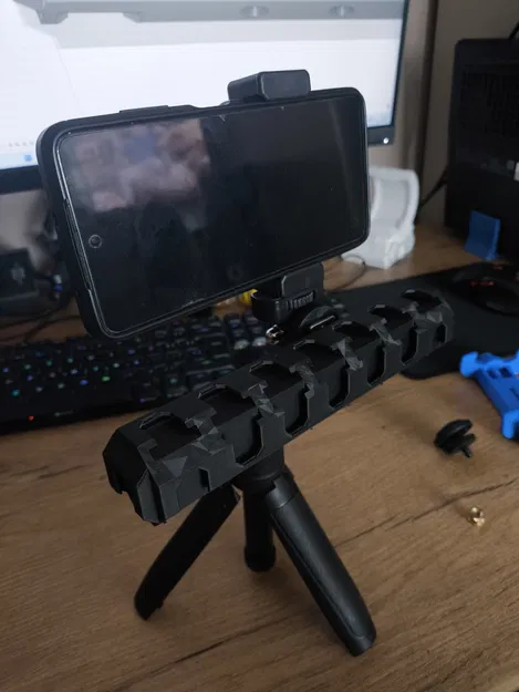 Thanh Gắn Phụ Kiện Máy Ảnh, Điện Thoại Đa Năng (Cold Shoe) - Image 1