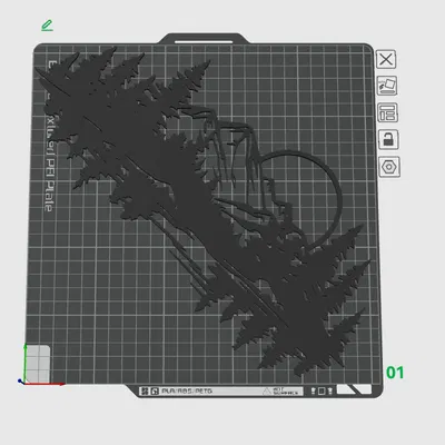 Tranh Treo Tường Núi Non Tối Giản (Mountain Nature Wall Art)