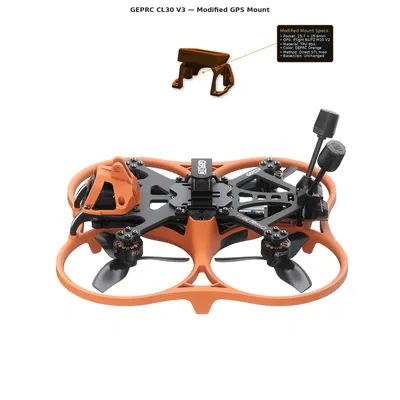 Giá đỡ GPS GEPRC GEP-CL30 V3 cho iFlight BLITZ M10 GPS V2