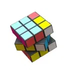 Rubik's Cube (Rubics cube) – Mẫu 3D khối rubik xoay được - Image 3