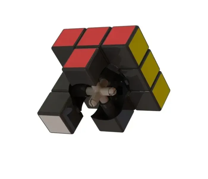 Rubik's Cube (Rubics cube) – Mẫu 3D khối rubik xoay được - Image 4