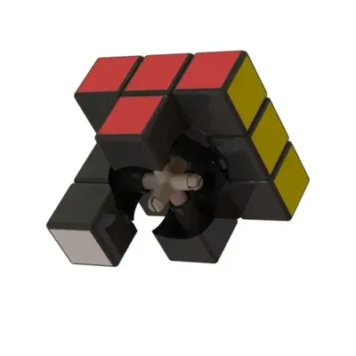 Rubik's Cube (Rubics cube) – Mẫu 3D khối rubik xoay được