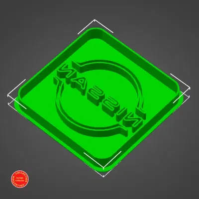 Khuôn Cắt Bánh Logo Nissan 3D Độc Đáo