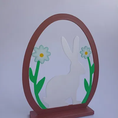Trang trí nhà hình thỏ Phục Sinh