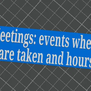 Biển "Văn Phòng Thông Thái: Cuộc Họp" - Đồ Trang Trí Bàn Làm Việc Độc Đáo