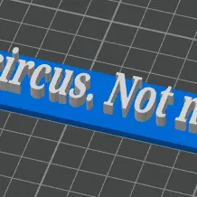 Biển Cảnh Báo Văn Phòng "Chuyện Văn Phòng, Đâu Phải Việc Tôi"