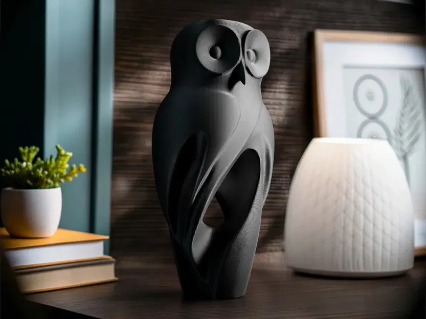 Tượng cú "OWL HJOME DECOR" - Trang trí nhà cửa độc đáo - Image 1