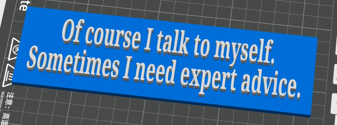 Biển Quảng Cáo Văn Phòng "Nói Chuyện Một Mình" - Image 1